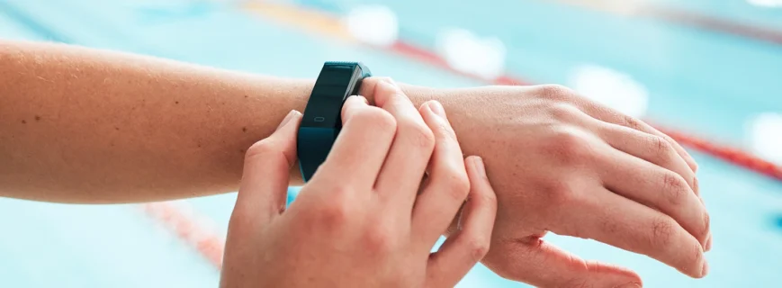 monitorización de nadadores